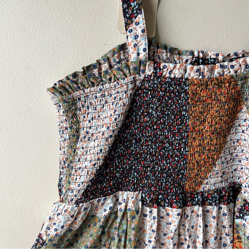 Universal Thread Patchwork Midi Sundress M NWT NWT - image 11